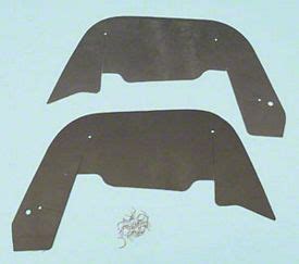 1956 chevrolet control arm dust shields