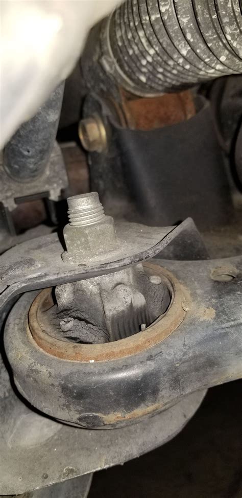 control arm bushing cracked