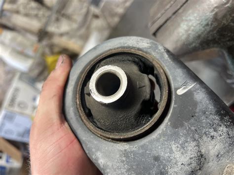 control arm bushing torn