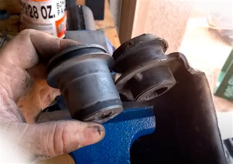 removing control arm bushings